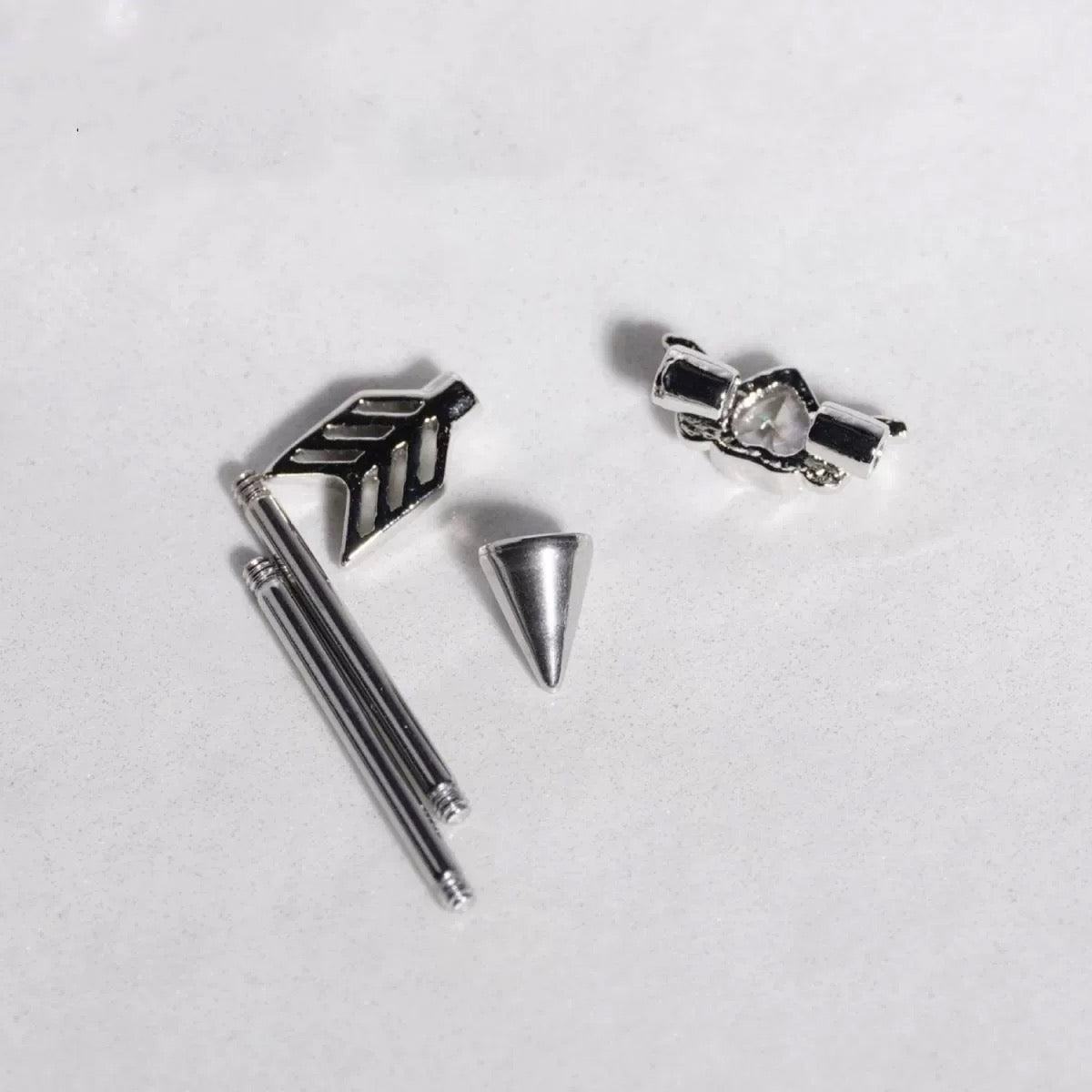 Love arrow Industrial Earring