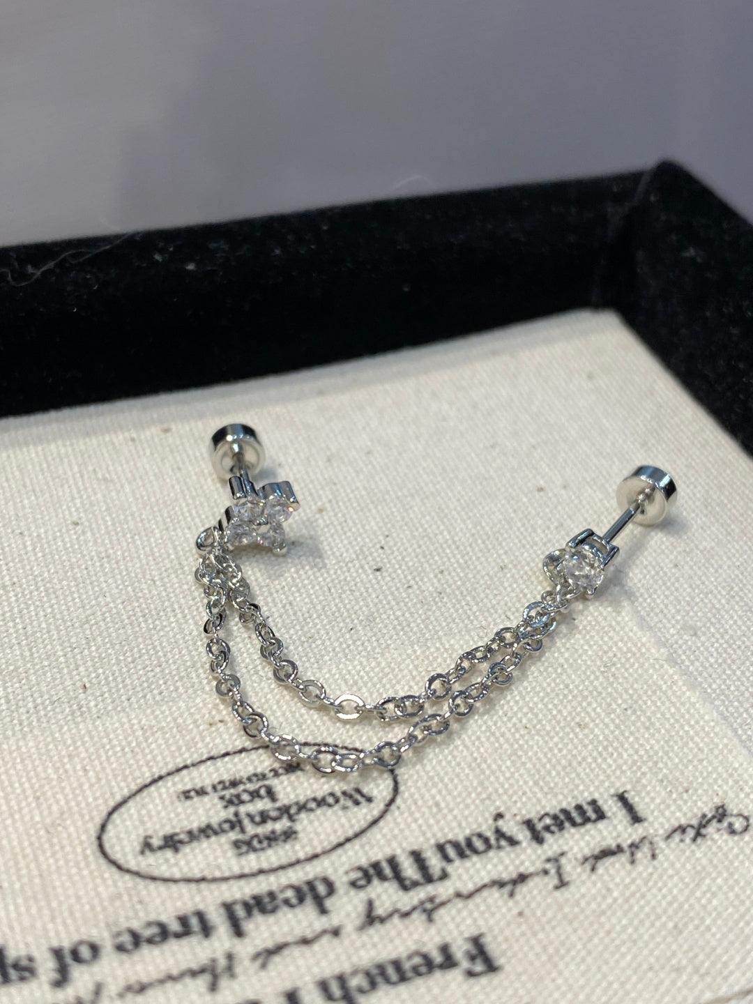 Cascade Chain Earrings