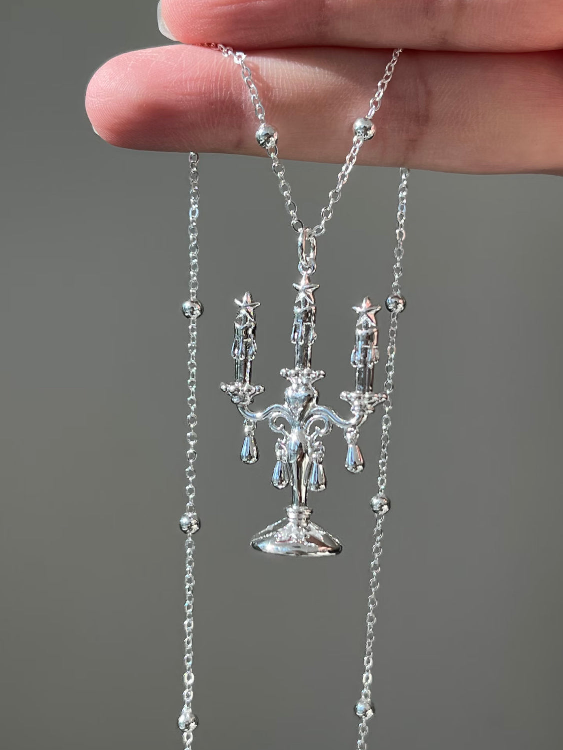 Crystal Chandelier Necklace