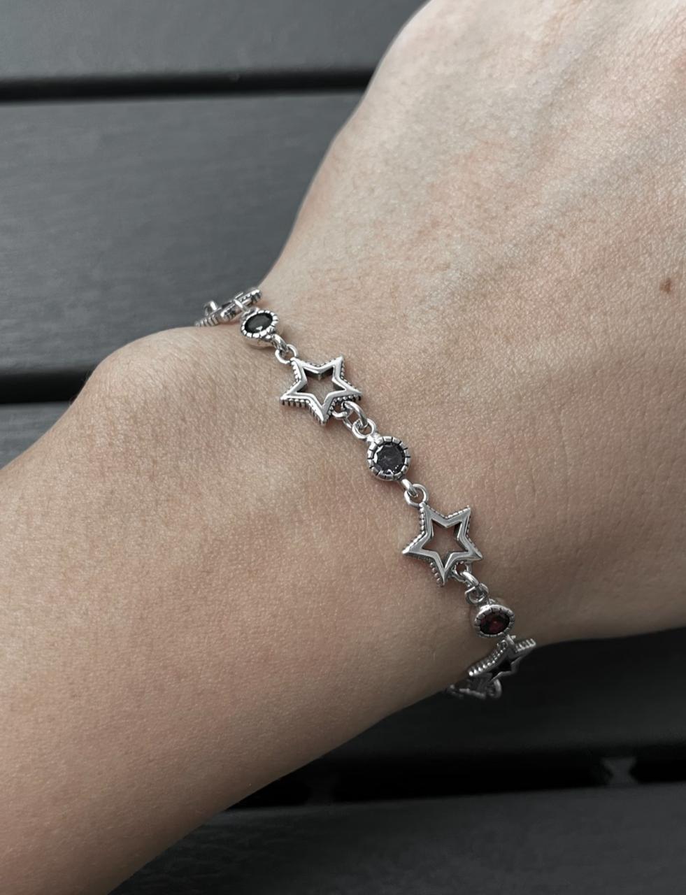 Celestial Star Gemstone Bracelet