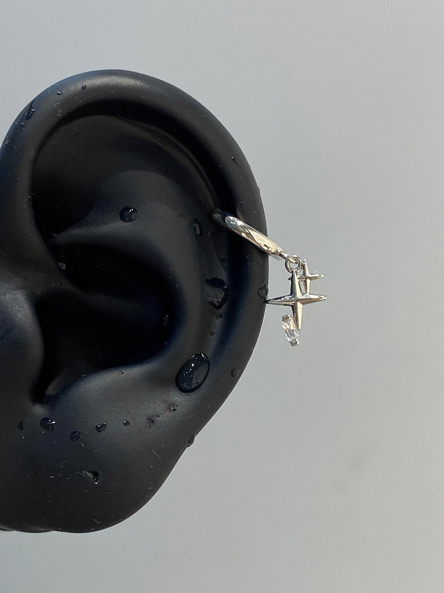 Hanging Stars Helix Earrings