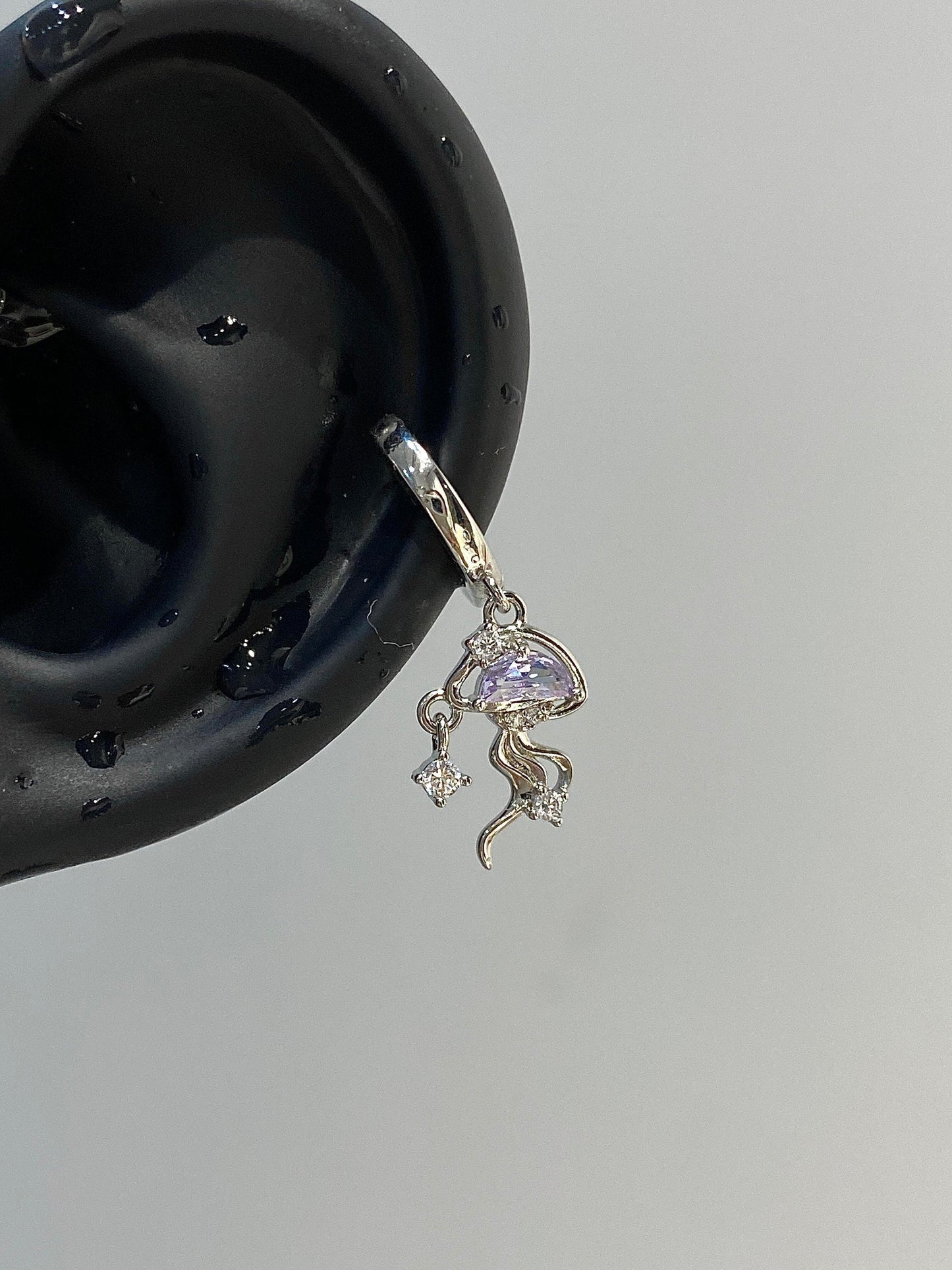 Lunar Jellyfish Helix Earrings