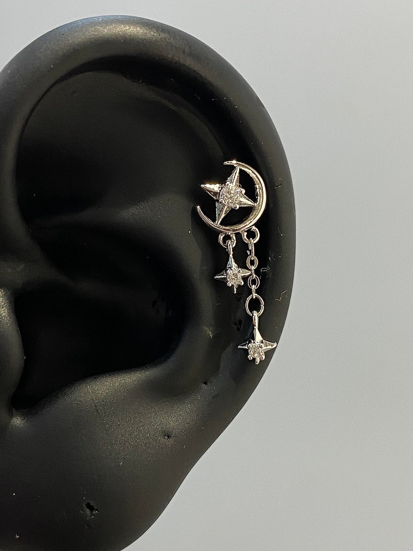 Moonstar Helix Earrings