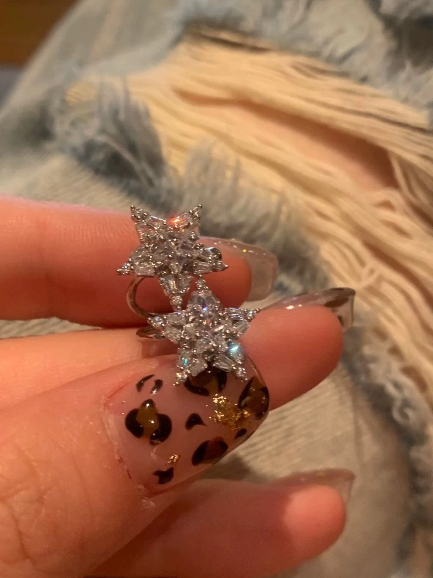 Duastra Cuff Conch Earrings