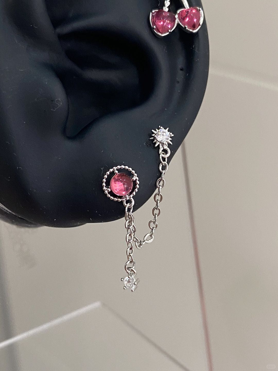 Gemlink Helix Earrings