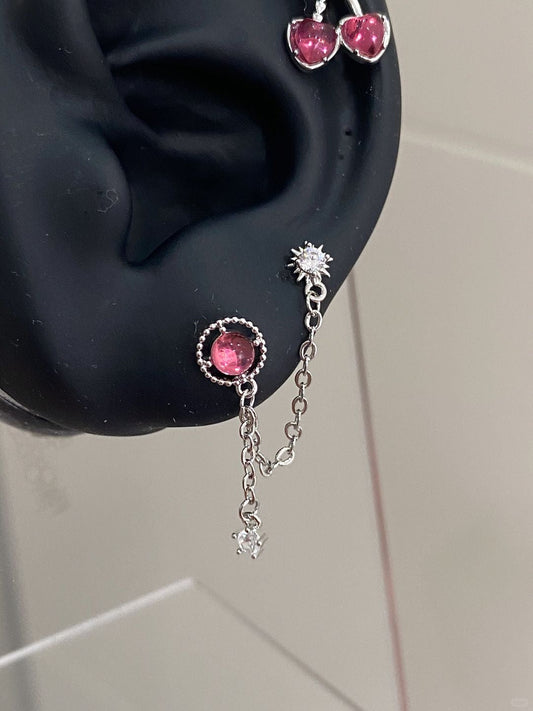 Gemlink Helix Earrings