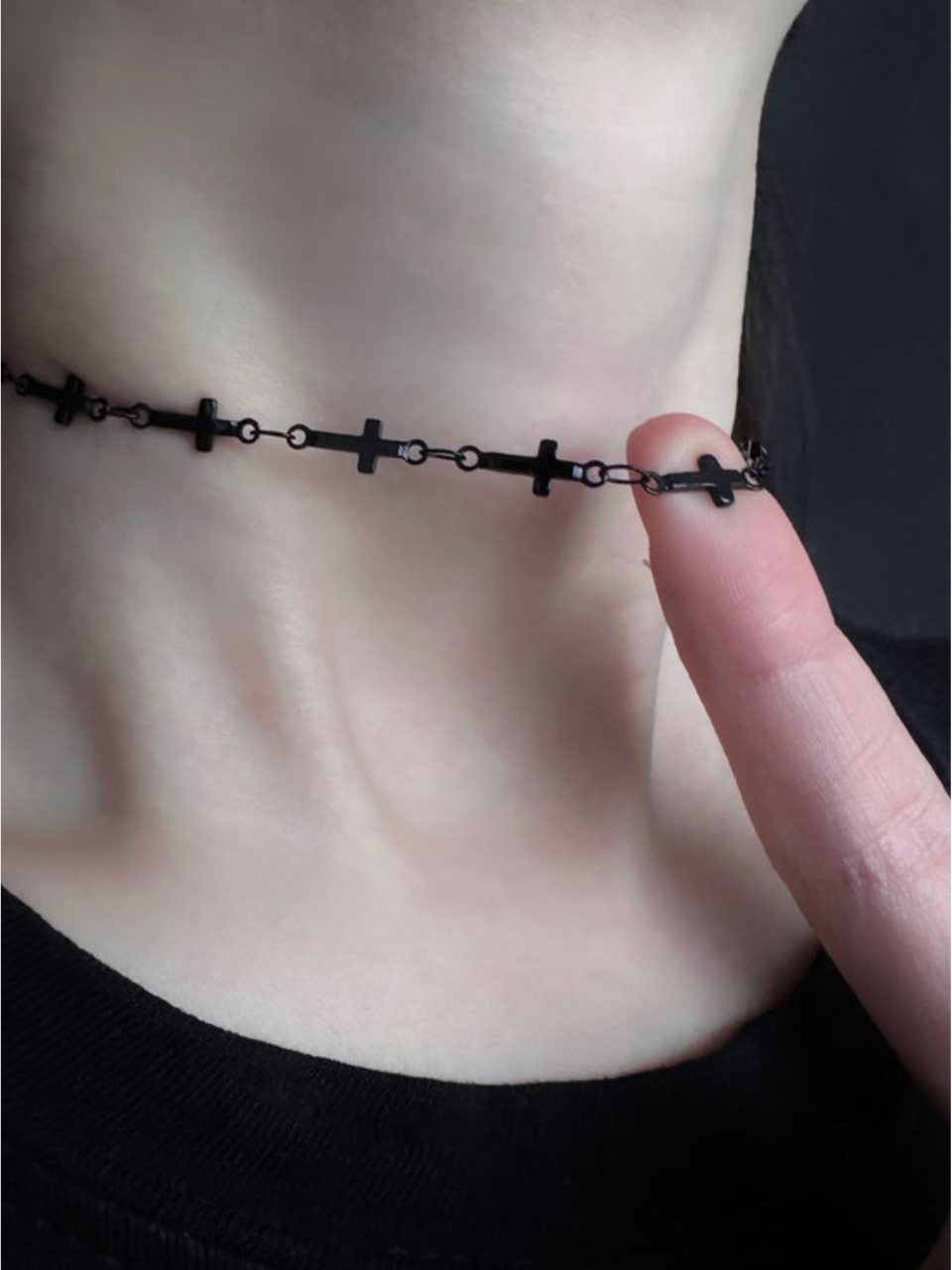 Dark Link Cross Choker