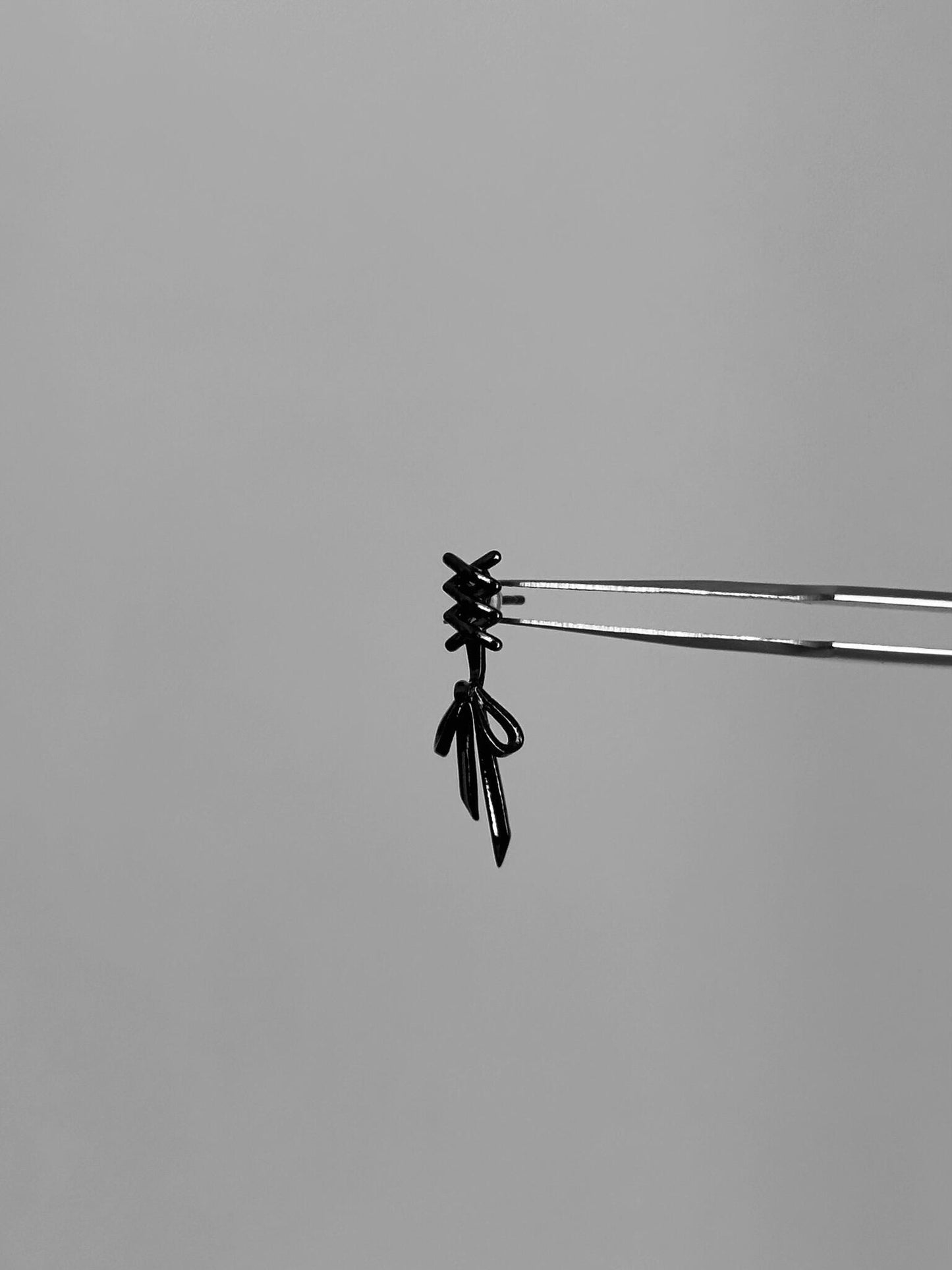 Lace Drop Helix Earrings