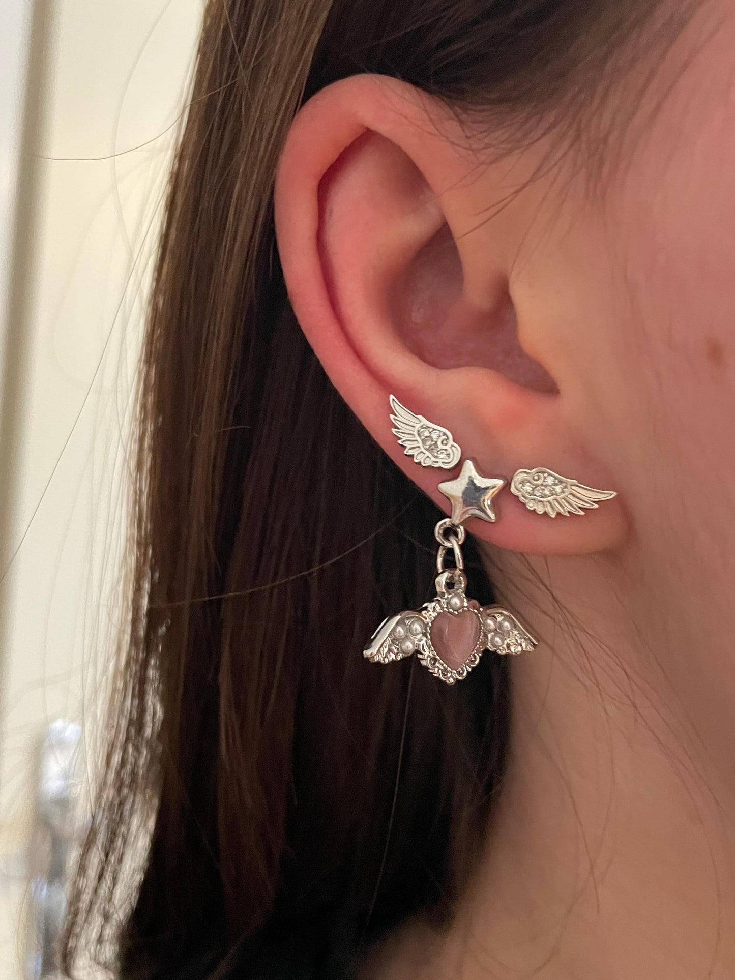 Stargazer Triple Lobe Earring Stack