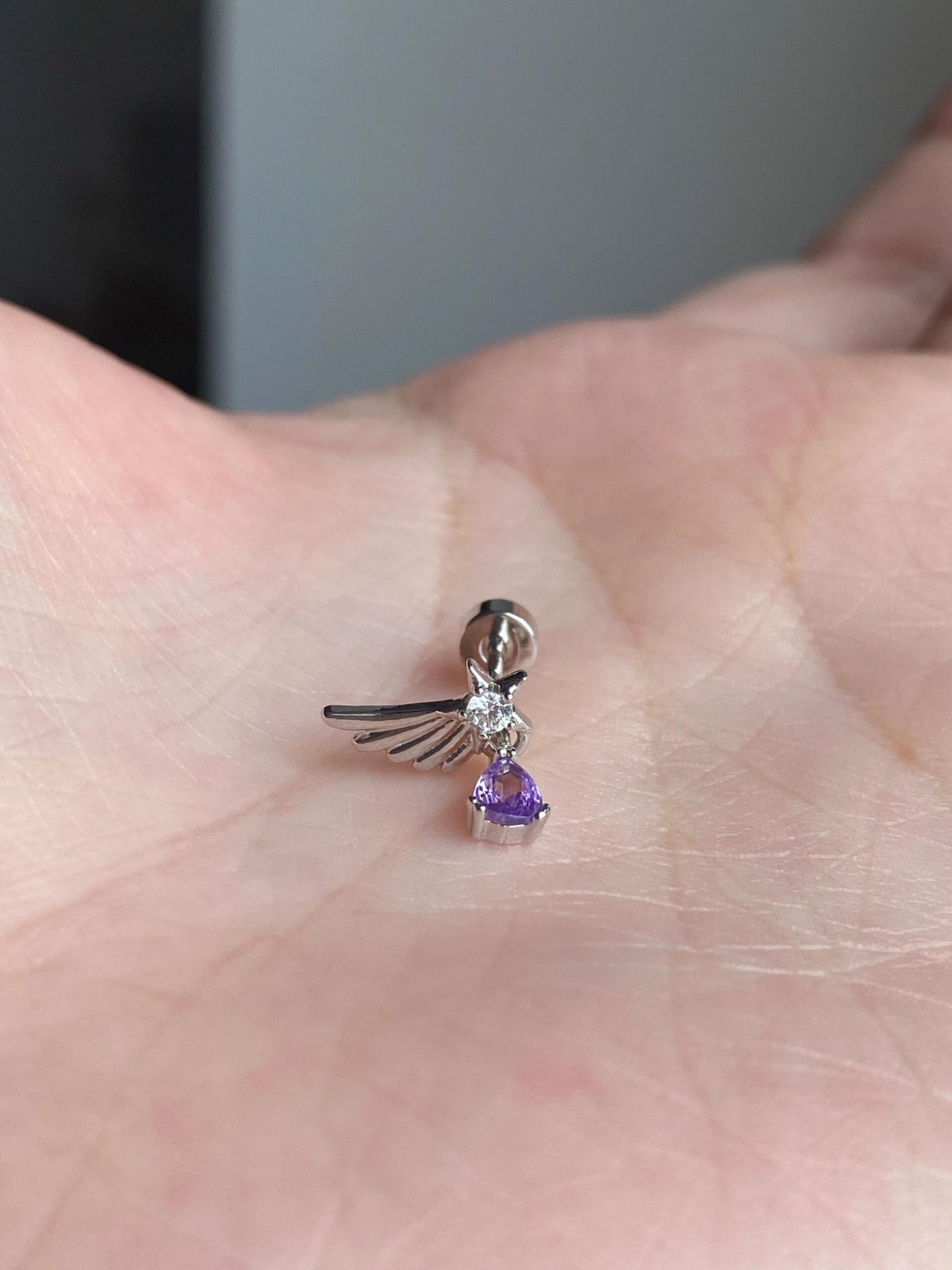 Wisteria Wings Helix Earrings