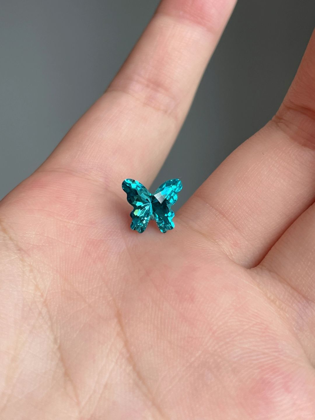 Aqua Flutter Helix Earrings