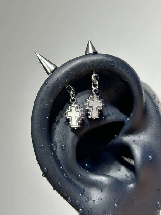 Sanctum Spikes Vertical Helix Earrings