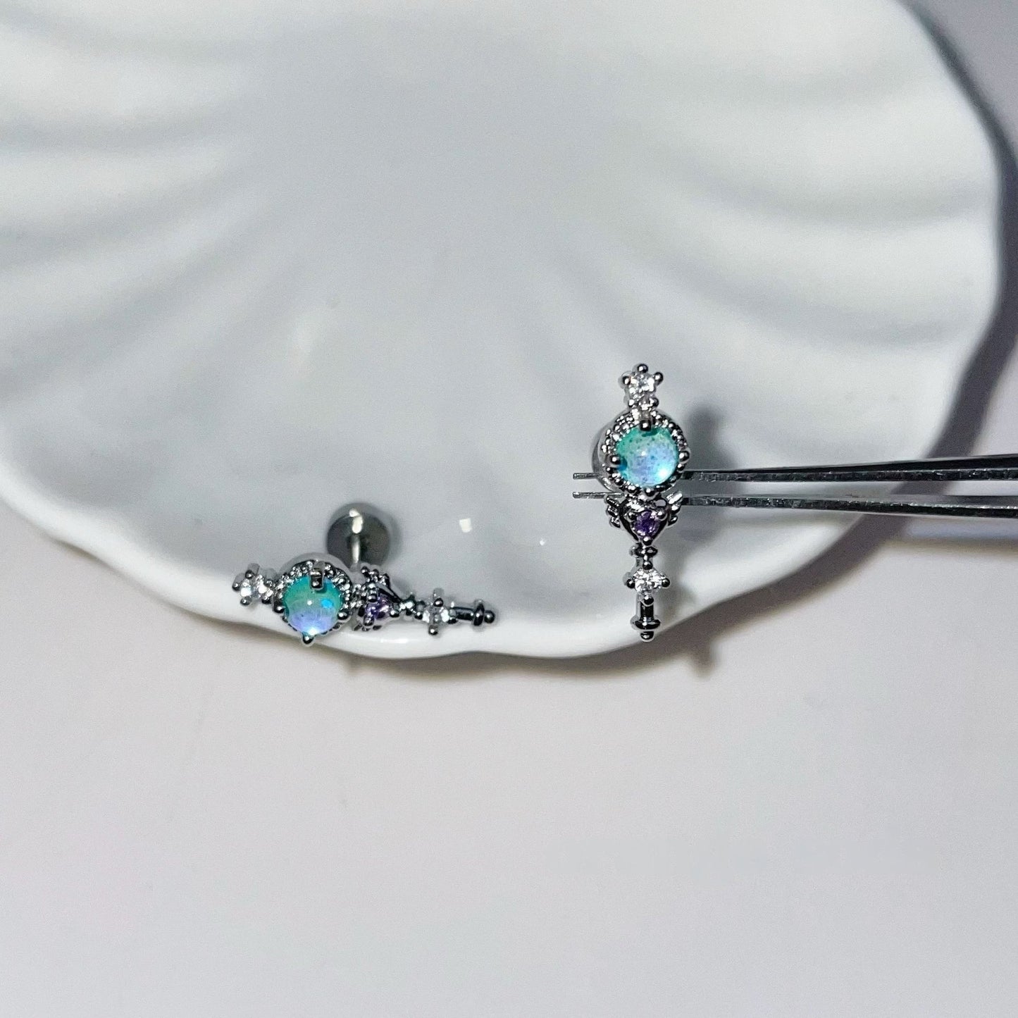 Relic Prism Helix Earrings
