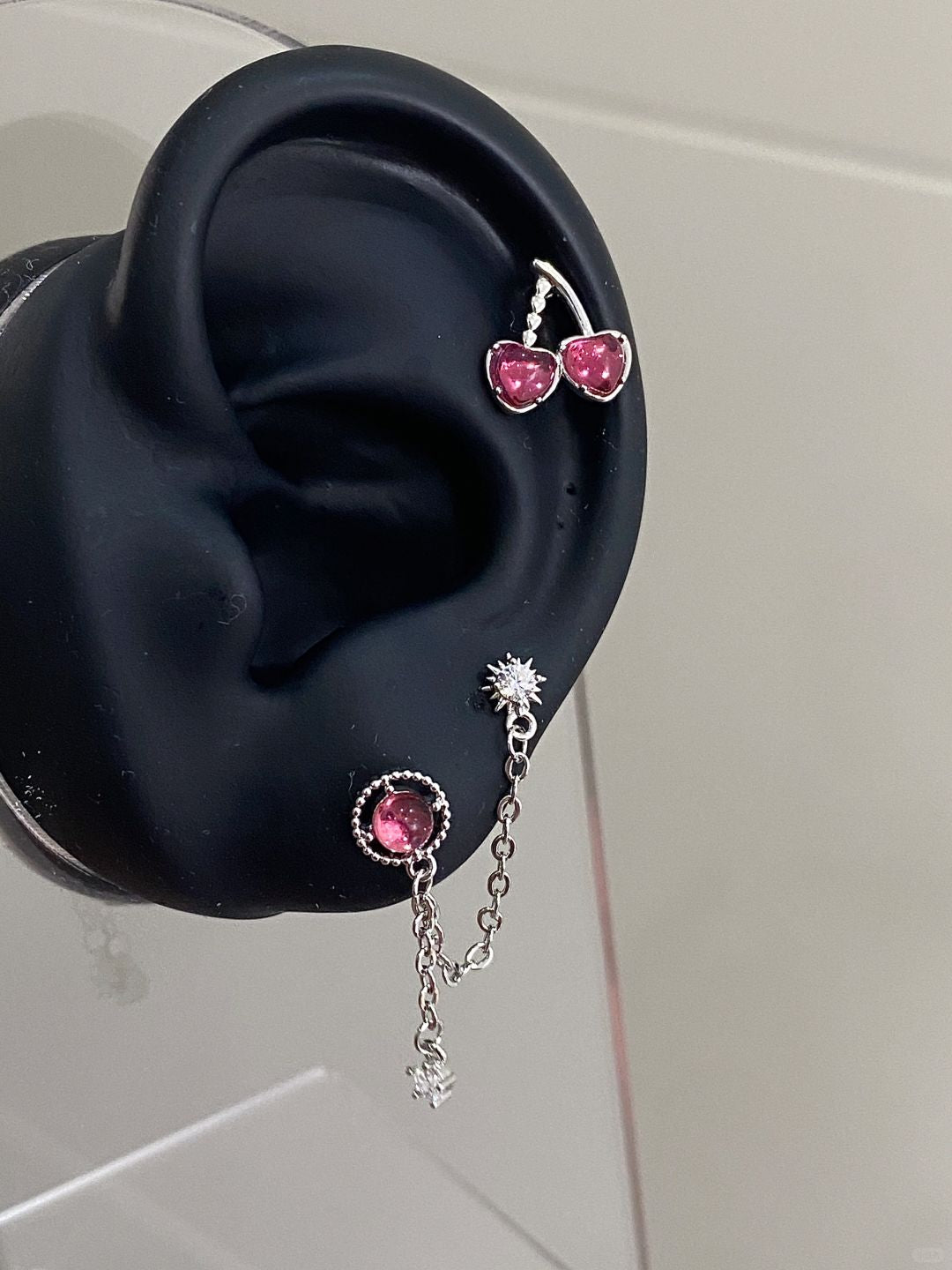 Gemlink Helix Earrings