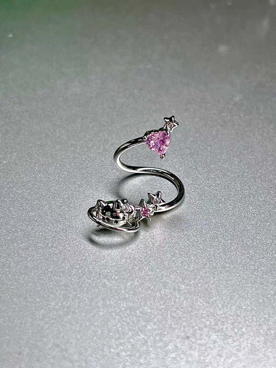 Kitty Star Conch Earrings