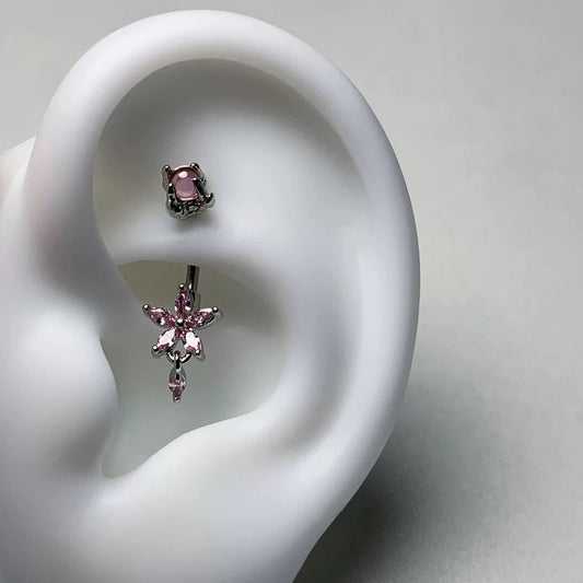 Sakura Drop Rook / Daith Earrings