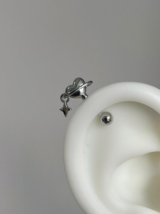 Lovers Comet Vertical Helix Earrings