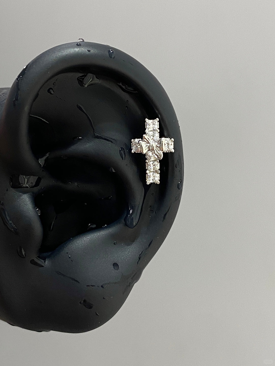 Angelic Bow Helix Earringz