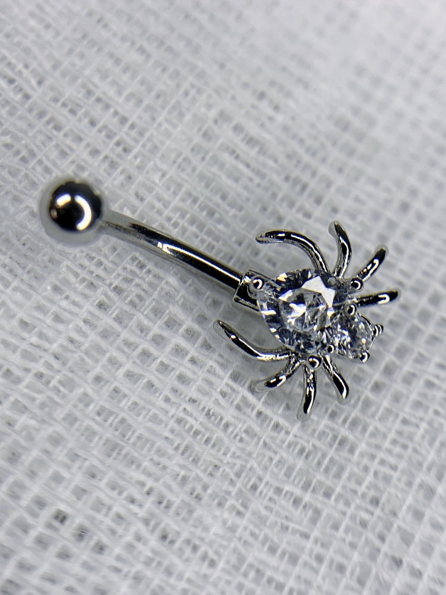 Spider Heart Rook / Daith Earrings