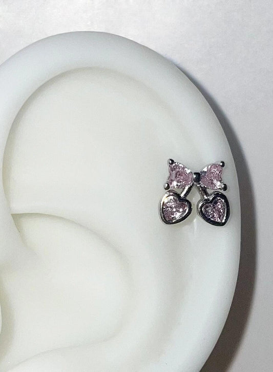 Cherrybow Helix Earrings