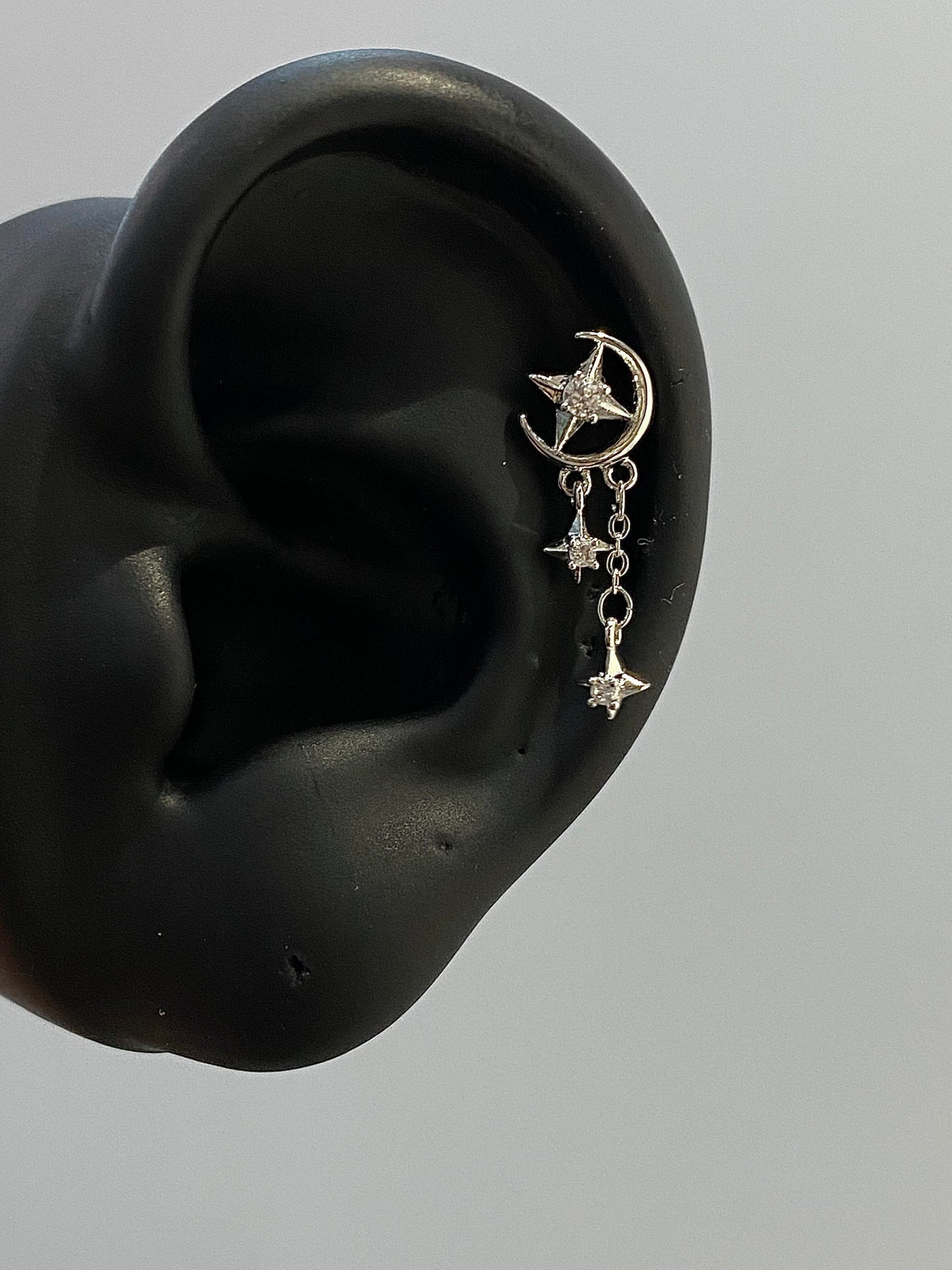 Moonstar Helix Earrings