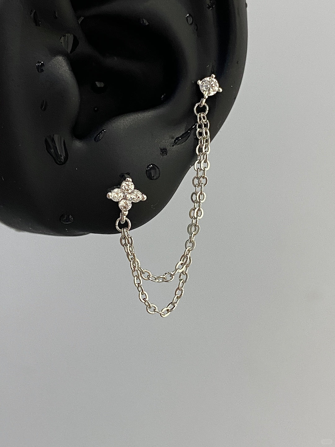 Cascade Chain Earrings