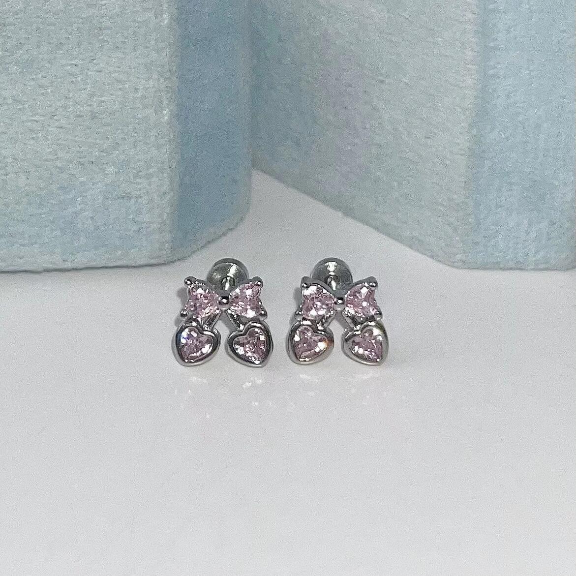 Cherrybow Helix Earrings