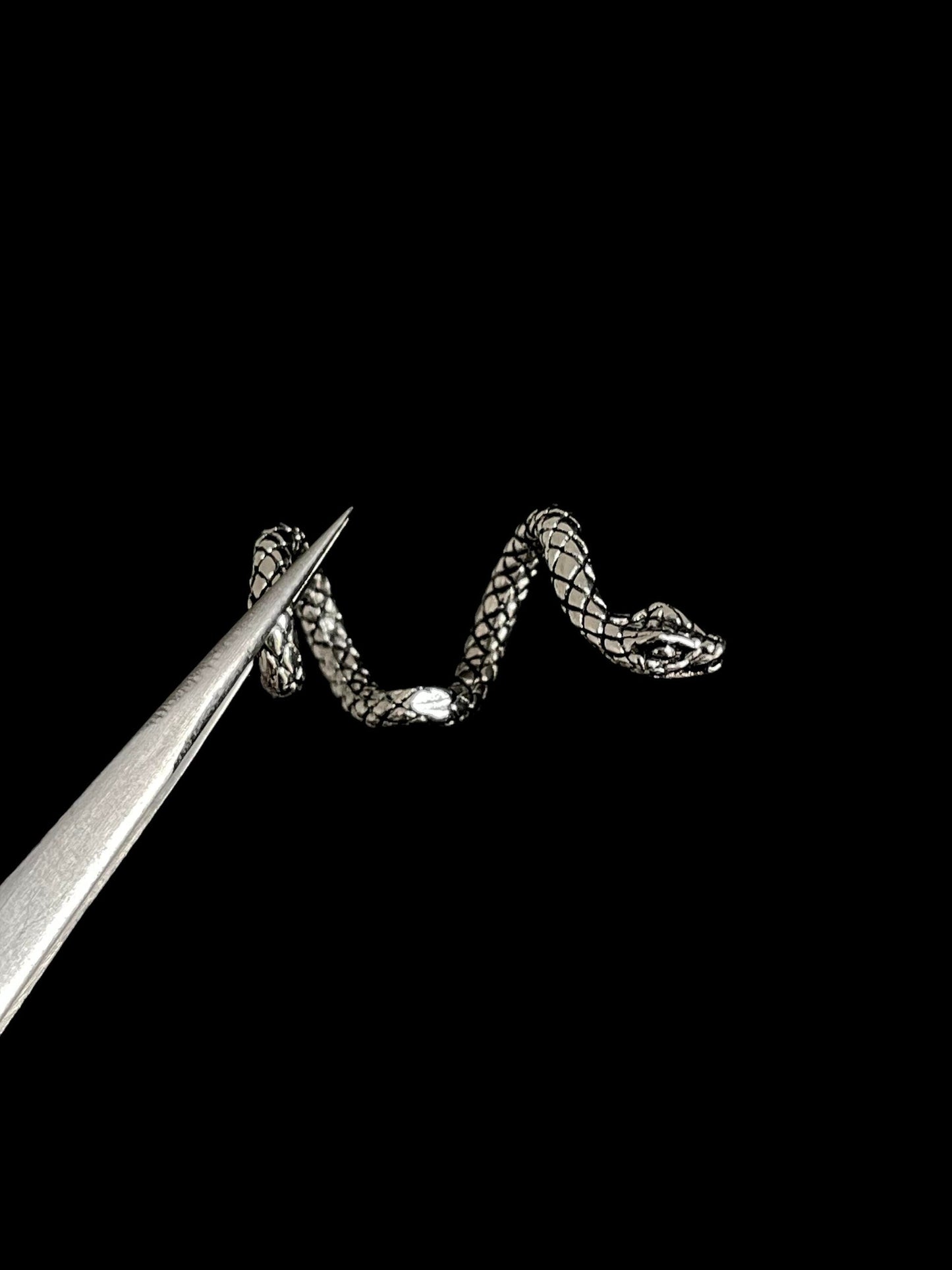 Snake Twirl Lobe Earrings