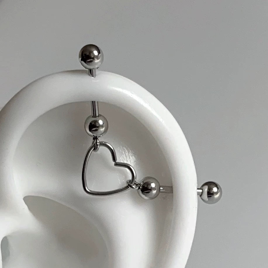 Heartwired Industrial Earrings