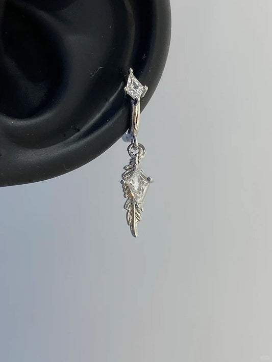 Scarlet Wings Helix Earrings