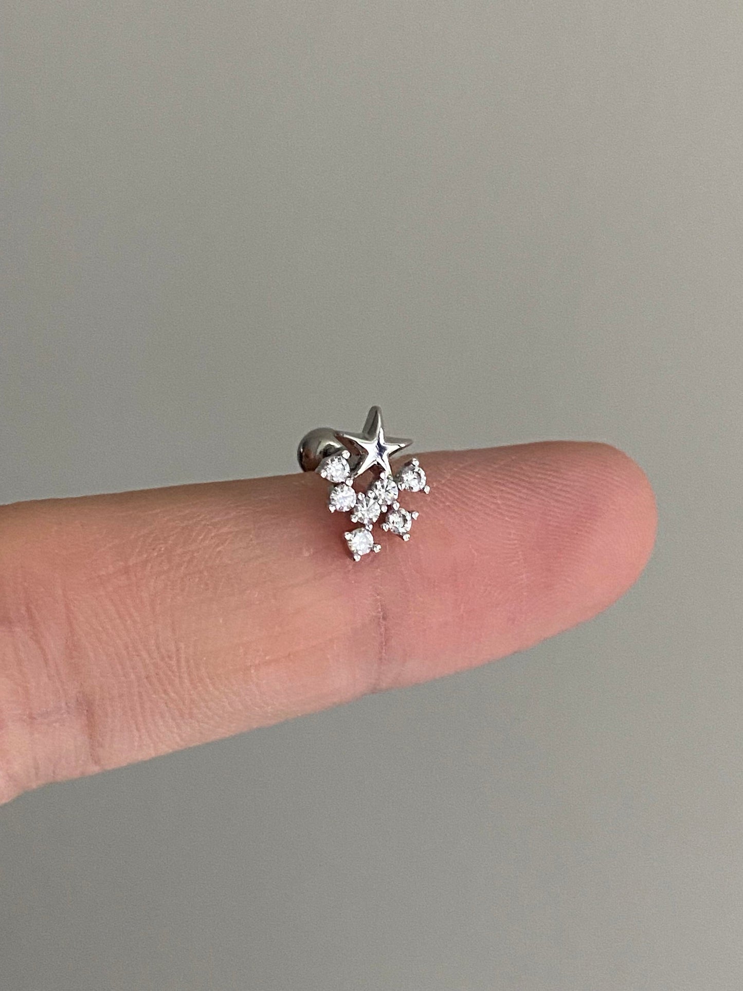 Star Sparks Helix Earrings