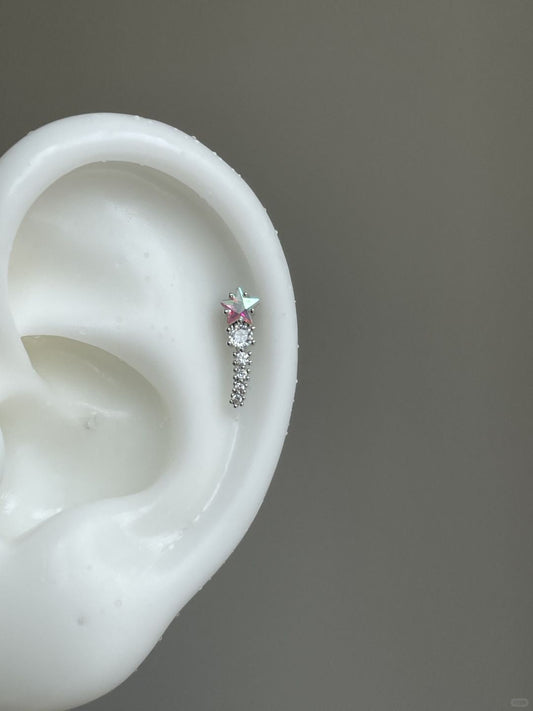 Starlush Arc Helix Earrings