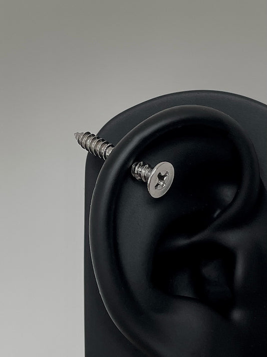 Screw Helix Earrings