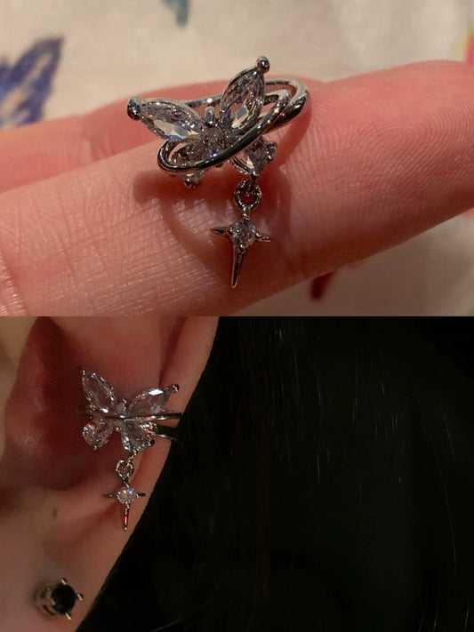 Whisperwing Cuff Conch Earrings