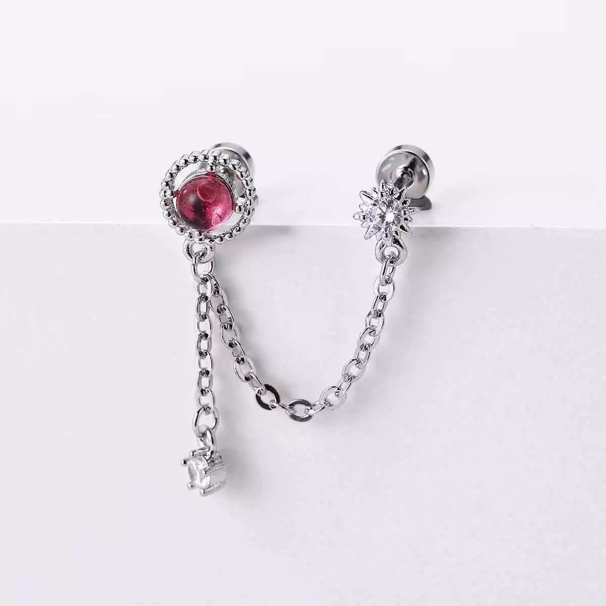 Gemlink Helix Earrings