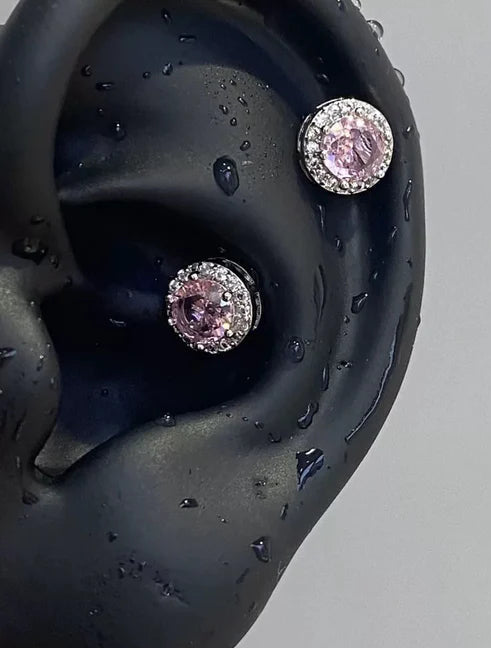 Seraph Spark Helix & Conch Earrings