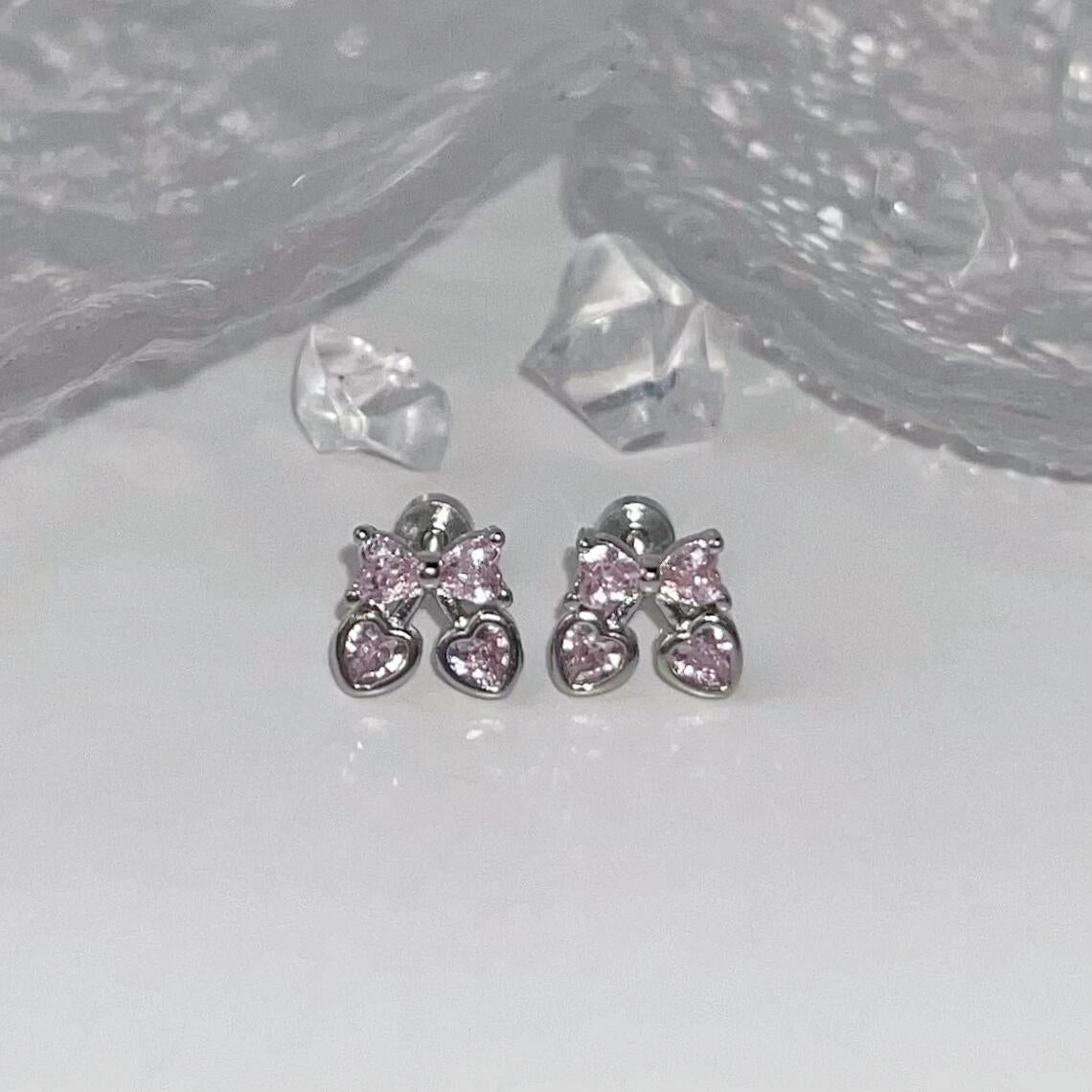 Cherrybow Helix Earrings