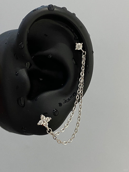 Cascade Chain Earrings