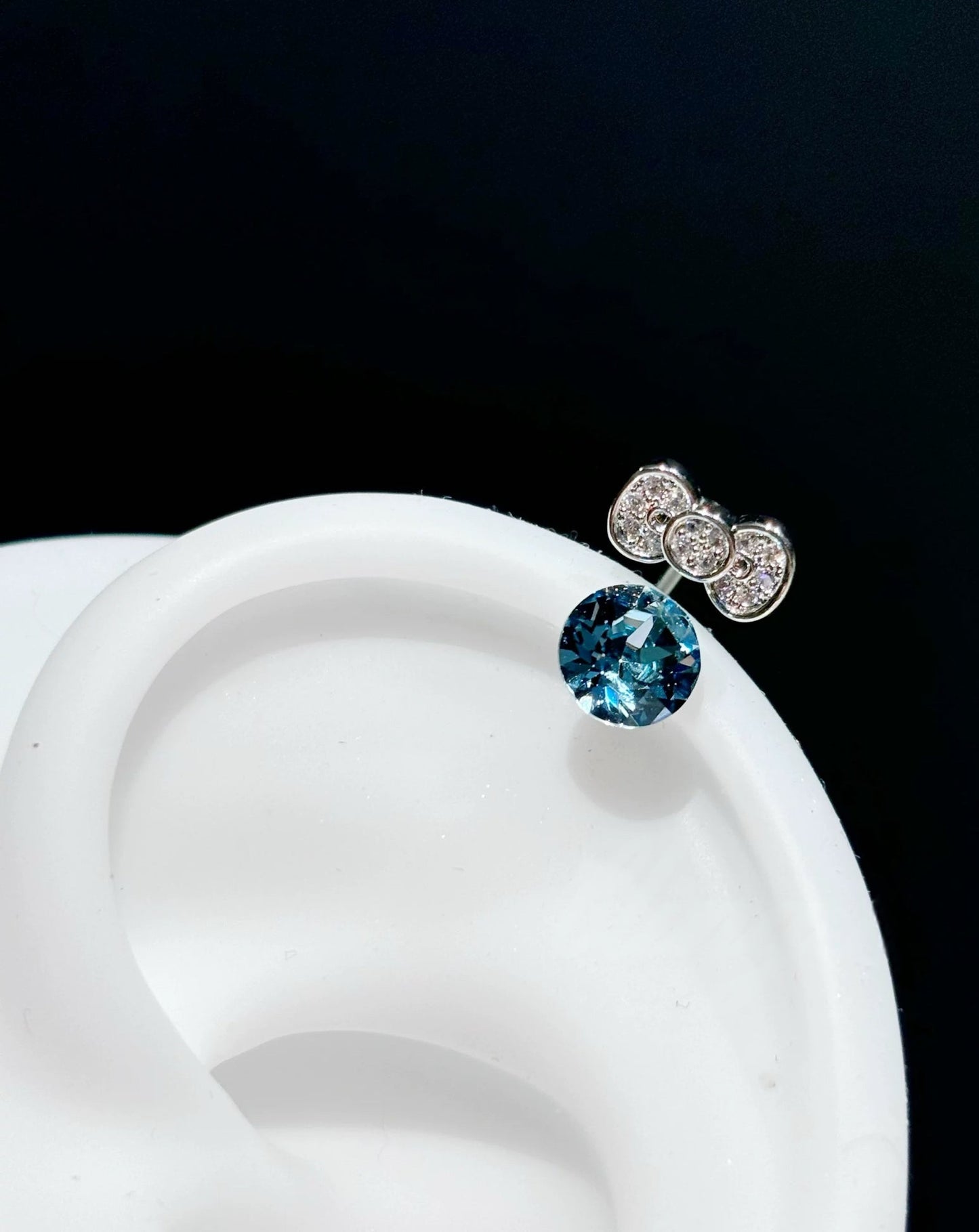Kitty Orbit Helix Earrings