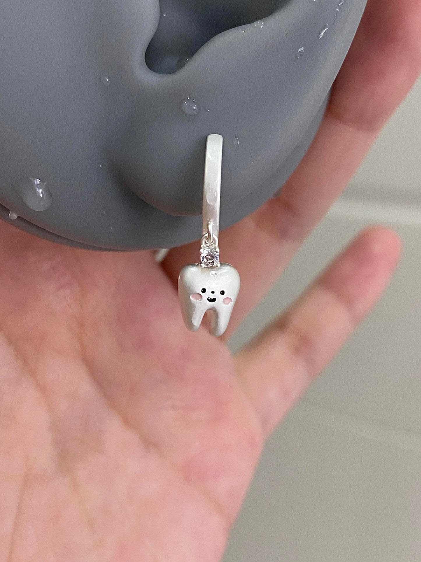 Tooth Smile Helix Earrings