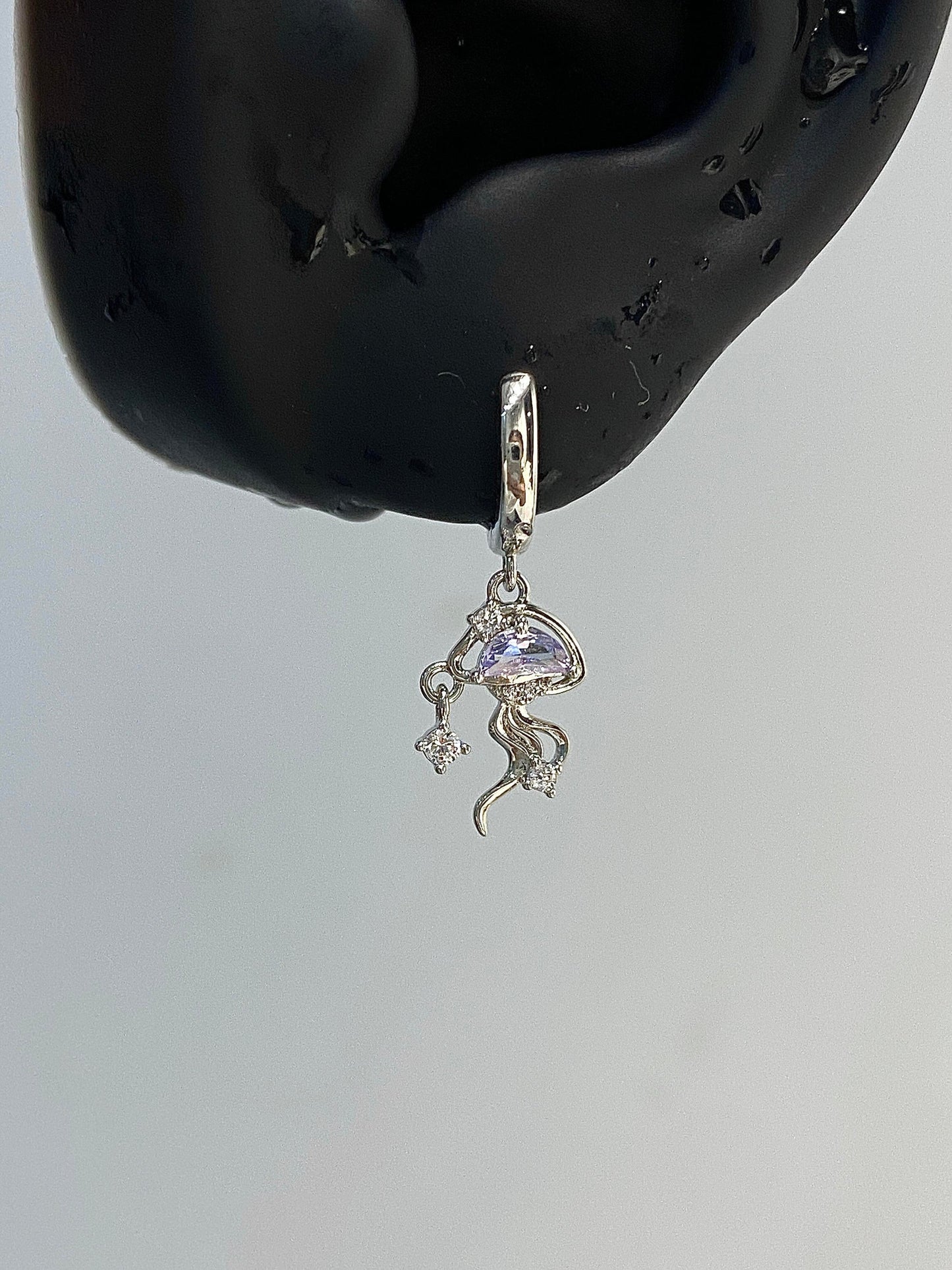 Lunar Jellyfish Helix Earrings