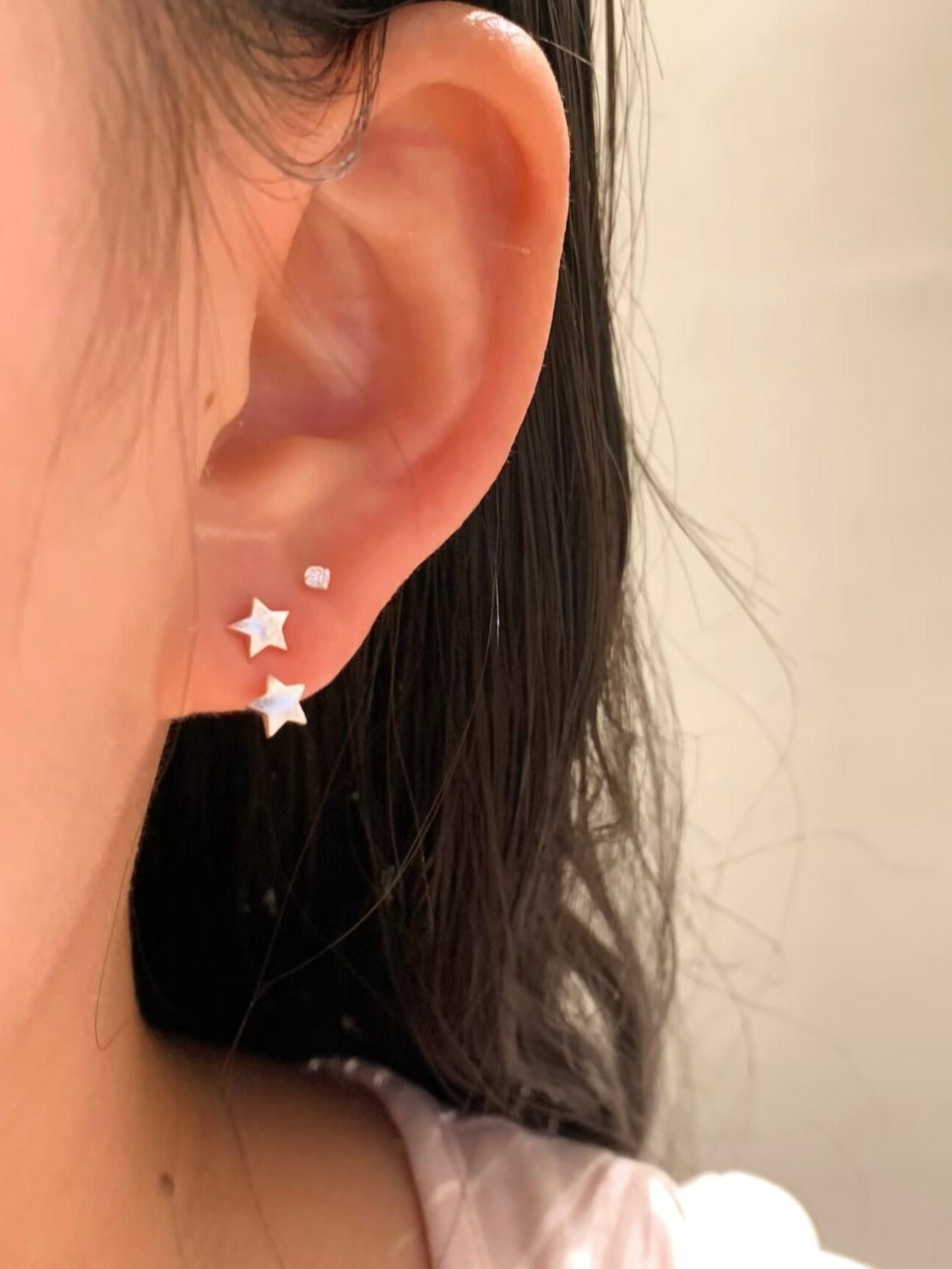 Double Star Earrings