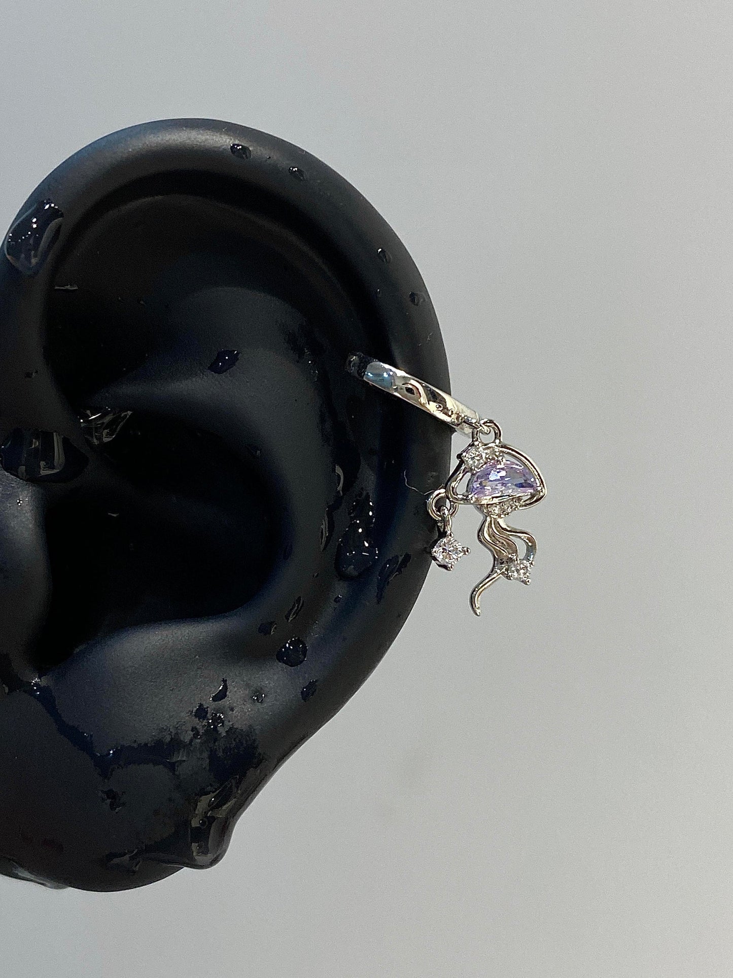Lunar Jellyfish Helix Earrings