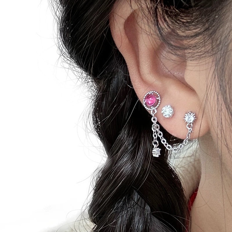 Gemlink Helix Earrings