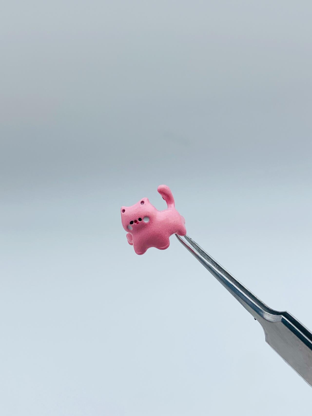 Mochi Cat Conch Earrings