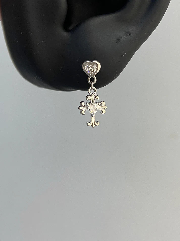 Divine Drop Helix Earrings