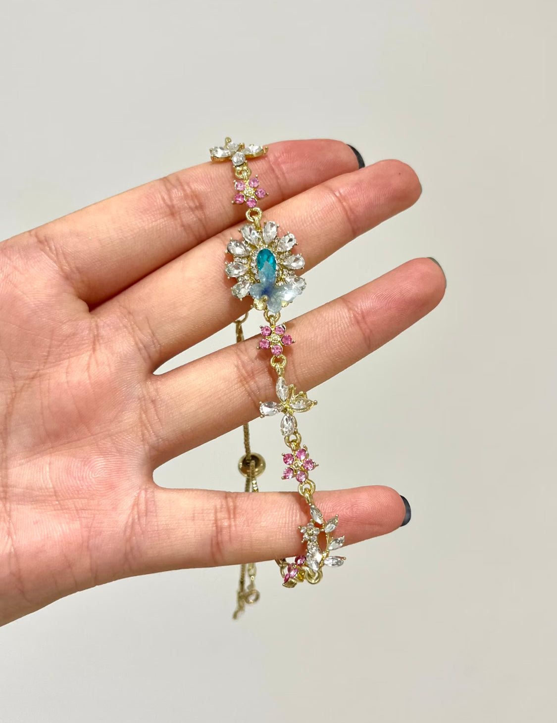 Ethereal Flora & Wing Bracelet