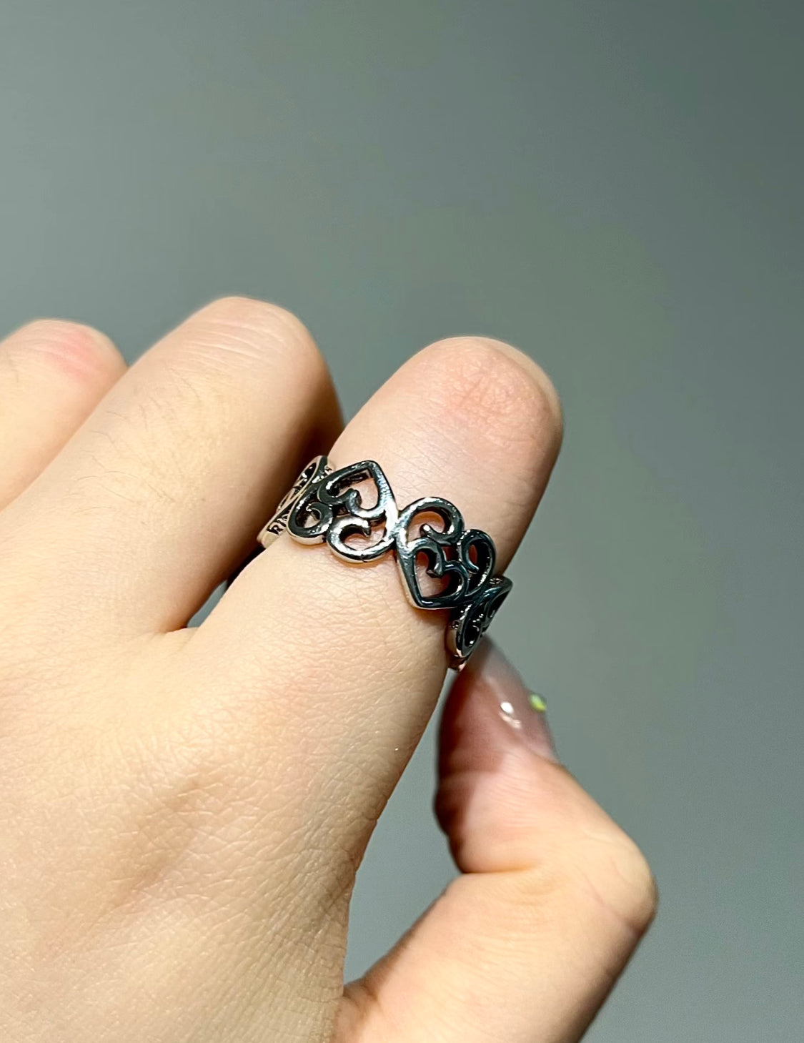 Heart-Link Ring