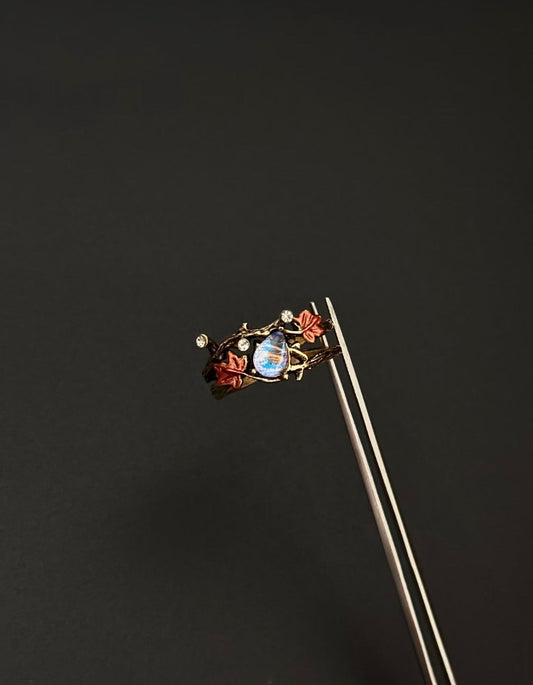 Autumn Dewdrop Ring
