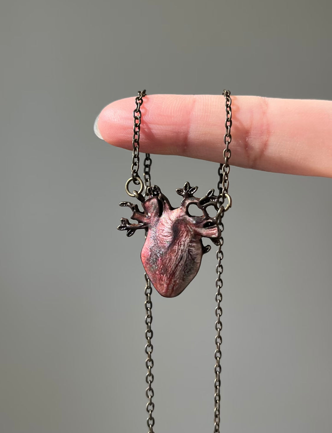 Anatomical Heart Necklace